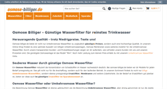 Desktop Screenshot of osmose-billiger.de
