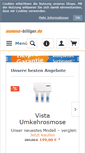 Mobile Screenshot of osmose-billiger.de